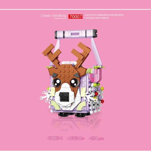 bộ đồ chơi Túi xách tuần lộc Lucky Star 70007-1 hình tuần lộc dễ thương cho bé gái 8 tuổi, giá tốt