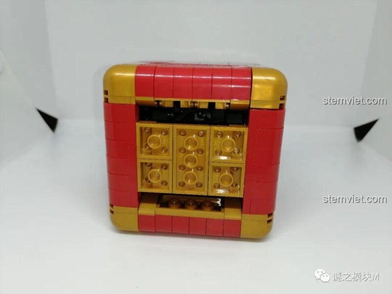 bộ xếp hình Trạm Bảo Dưỡng Người Sắt LW2075 cơ chế phụ