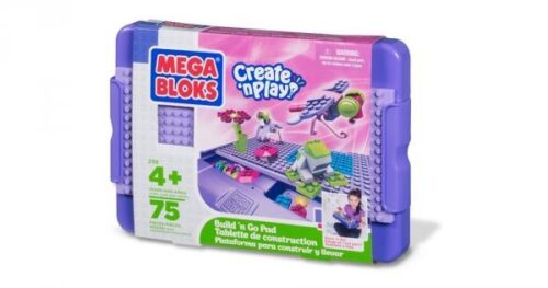 Bộ lắp ghép Mega Bloks 298 Bảng lắp ghép di động cho bé gái 4 tuổi, thiết kế di động tiện lợi, giá tốt.