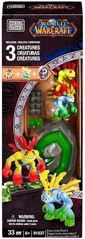 Bộ đồ chơi Mega Bloks 91037 Gói Sinh Vật Thế Giới Warcraft 33 mảnh ghép, phù hợp bé trai 8 tuổi, giá tốt.