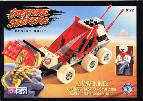 Bộ lắp ghép Mega Bloks 9122 Cuộc Đối Đầu Sa Mạc với xe địa hình và bọ cạp, đồ chơi lắp ráp cho bé trai 5-12 tuổi giá tốt.