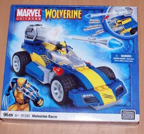 Bộ lắp ghép Xe đua Wolverine Mega Bloks 91285, đồ chơi lắp ráp Mega Bloks cho bé trai 6 tuổi, bộ xếp hình 91285 Xe đua của Người Sói Mega Bloks giá rẻ.