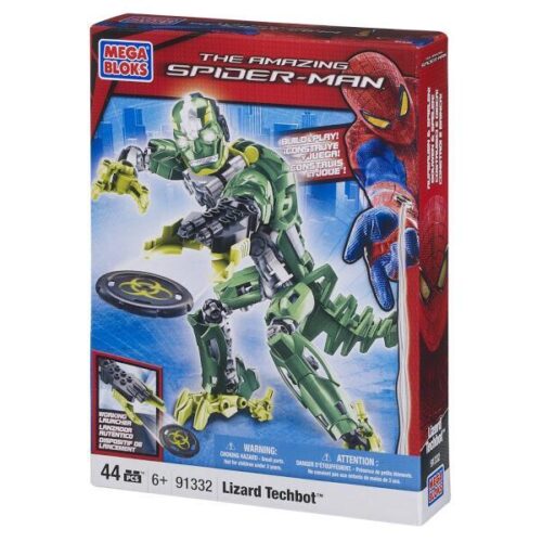 bộ lắp ghép Người Máy Thằn Lằn Mega Bloks 91332, đồ chơi lắp ráp Robot Thằn Lằn cho bé trai 6 tuổi, giá tốt