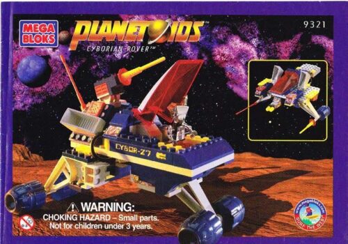 Hộp đồ chơi Mega Bloks Planetoids Cyborian Rover 9321