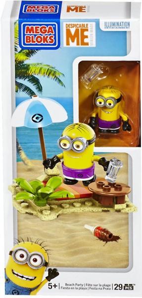 Bộ lắp ghép Minion Mega Bloks 94809 Tiệc Bãi Biển Vui Nhộn cho bé trai và bé gái 5 tuổi, đồ chơi lắp ghép giá rẻ chất lượng cao.