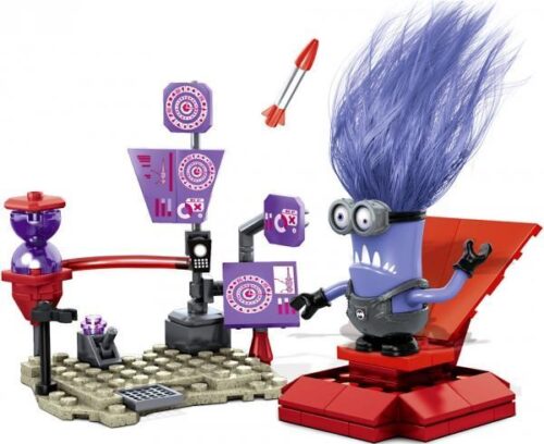 Bộ lắp ghép Mega Bloks 94812 Phòng thí nghiệm El Macho với Minion Tím độc đáo, phù hợp cho bé trai 6 tuổi, giá rẻ.