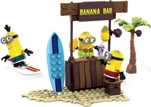 Bộ lắp ghép Mega Bloks 94815 Minions đi biển vui nhộn, đồ chơi mô hình Minions đáng yêu cho bé trai và bé gái 6 tuổi, giá tốt.