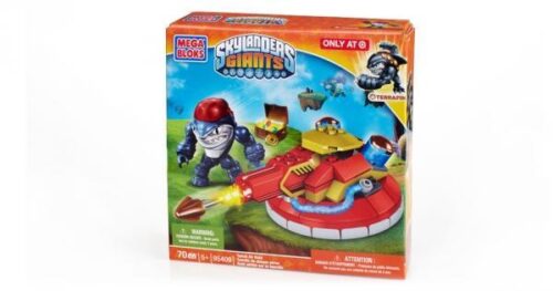 Bộ lắp ghép Mega Bloks 95409 Skylanders Pháo Đài Không Kích, đồ chơi mô hình cho bé trai 5 tuổi, giá tốt, giúp phát triển trí tuệ.