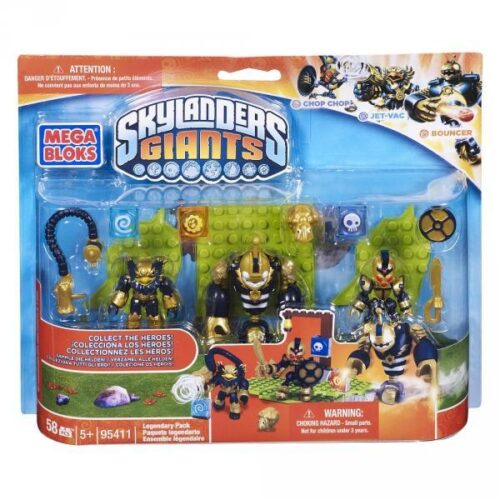 Bộ lắp ráp Skylanders Giants, Đồ chơi mô hình Mega Bloks 95411 cho bé trai 5 tuổi, chất lượng cao, giá tốt