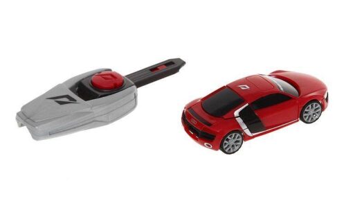 Đồ chơi mô hình Audi R8 Mega Bloks 95732 màu đỏ với tính năng phóng xe bằng chìa khóa, phù hợp cho bé trai 6 tuổi, giá tốt.