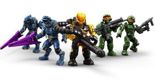 Bộ đồ chơi Mega Bloks 96822 Mô hình Chiến Đấu Halo Wars, đồ chơi lắp ghép nhân vật Halo Wars cho bé trai 10-14 tuổi, giá tốt.