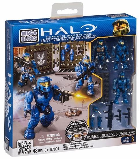 Bộ đồ chơi Mega Bloks UNSC Cobalt Combat Unit, mô hình chiến đấu Halo chất lượng cao cho bé trai 8 tuổi, giá tốt.