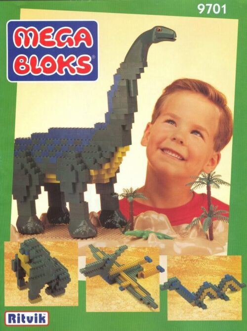 Bộ lắp ghép Khủng long Brontosaurus Mega Bloks 9701, đồ chơi mô hình Mega Bloks, bộ xếp hình 9701, đồ chơi lắp ghép Khủng long cổ dài cho bé trai 6 tuổi.