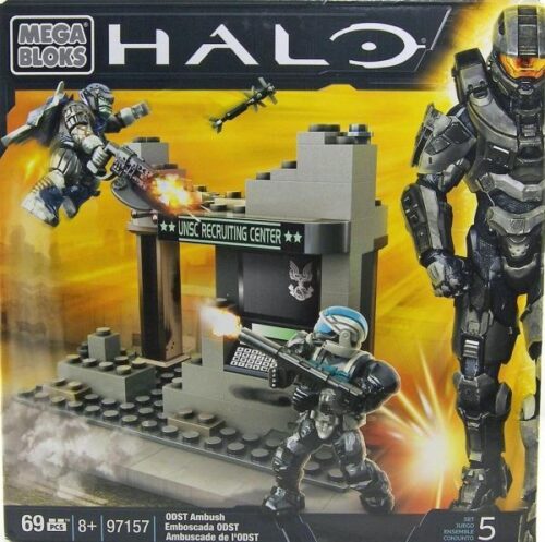 Hộp đồ chơi lắp ráp Mega Bloks 97157 Halo: Cuộc Phục Kích của ODST. Bộ xếp hình Lính ODST Halo cho bé trai 8 tuổi, giá tốt.