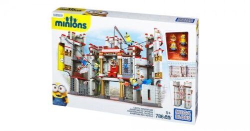 Bộ lắp ghép Mega Bloks CNT39 Lâu đài Phiêu lưu Minions 786 mảnh ghép, đồ chơi lắp ráp lâu đài cho bé trai và bé gái 5 tuổi, giá tốt