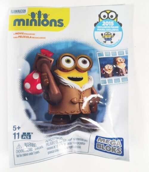Mô hình lắp ráp Bob Minions Mega Bloks CPC56 độc quyền SDCC 2015, bộ đồ chơi Bob Minions 11 mảnh cho bé 5 tuổi, đồ chơi lắp ráp Minion Bob giá tốt