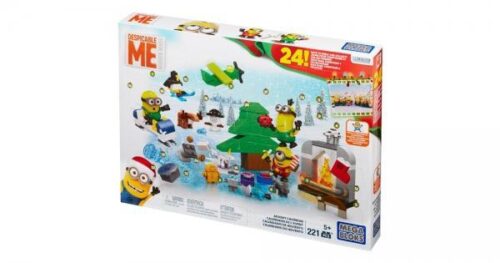 Bộ lắp ghép Lịch Mạo Hiểm Minions Mega Bloks CPC57, đồ chơi lắp ráp Mega Bloks, lịch đếm ngược 24 ngày cho bé 5 tuổi, quà tặng Giáng Sinh giá tốt.
