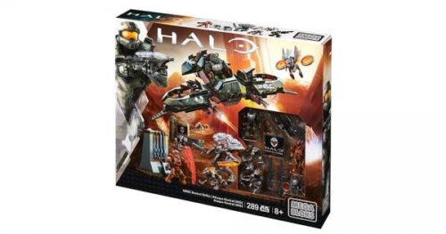 Bộ lắp ghép Mega Bloks DPW94 Tàu Chim Ưng UNSC Halo cho con trai 8 tuổi, tái hiện cảnh chiến đấu không gian, giá tốt.