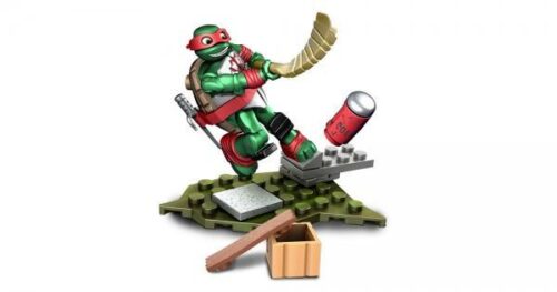 Bộ lắp ghép Ninja Rùa Raphael Mega Bloks DXY06, đồ chơi mô hình cho bé trai 5 tuổi, giá rẻ.