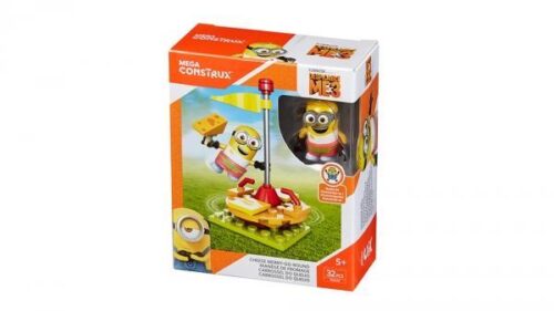 Bộ lắp ghép Mega Bloks FDX74 Vòng quay phô mai Minions đáng yêu, đồ chơi mô hình Minion Dave cho bé trai và bé gái 5 tuổi, giá tốt