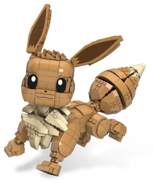 Bộ đồ chơi Mega Bloks GMD34 Jumbo Eevee, mô hình Pokémon Eevee đáng yêu, 845 mảnh ghép, phù hợp bé trai bé gái 6 tuổi, giá tốt.