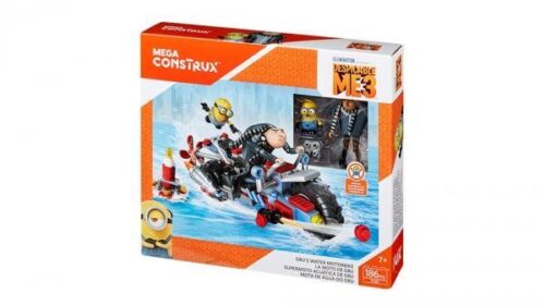 Bộ lắp ghép Mega Construx FDX82 Mô tô nước của Gru 186 mảnh cho bé trai 7 tuổi, đồ chơi mô hình Minions giá tốt