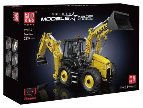 Hộp bộ lắp ráp Mould King 17036 Xe Xúc Lật Đa Năng Hai Đầu điều khiển từ xa, đồ chơi cho con trai 14 tuổi giá rẻ.