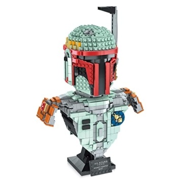 Bộ lắp ráp Mũ Boba Fett, mô hình trưng bày chi tiết tinh xảo cho con trai 18 tuổi, giá tốt.