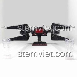 Mô hình TIE Fighter của Kylo Ren Mould King 21025, chiến cơ TIE của Kylo Ren, đồ chơi mô hình TIE Silencer, tái hiện chân thực