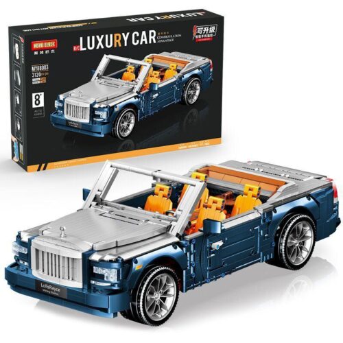 Hộp và mô hình bộ lắp ráp siêu xe mui trần sang trọng MOYU BLOCK MY88003 cho bé trai 8 tuổi, một lựa chọn giá tốt.