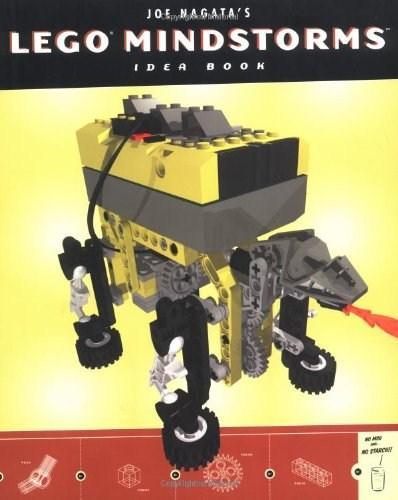 Bìa sách Sách Ý Tưởng LEGO® Mindstorms của Joe Nagata ISBN9781886411401, một tài liệu hướng dẫn Sách ý tưởng robot LEGO® tuyệt vời cho bé trai 10 tuổi.