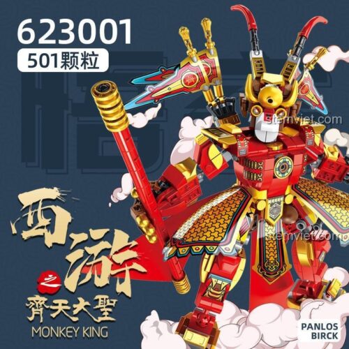 Poster bộ lắp ghép Tôn Ngộ Không 623001, 501 mảnh, chủ đề Tây Du Ký.