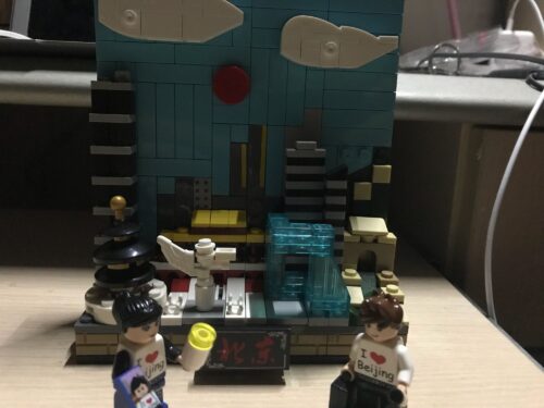 Hộp sản phẩm bộ đồ chơi PanlosBrick 656001 Mô hình Bắc Kinh, phù hợp bé trai và bé gái 6 tuổi, giá tốt.