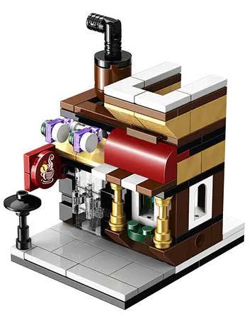 Bộ lắp ghép Quán cà phê PanlosBrick 657004, đồ chơi mô hình Kiến Trúc Tinh Xảo cho bé 6 tuổi, giá rẻ đáng mua.