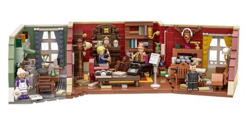 Bộ lắp ghép Pantasy 86218 Sherlock Holmes Baker Street 221B - Toàn cảnh