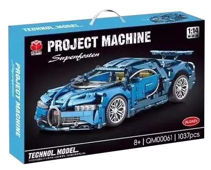 Hộp đồ chơi lắp ráp siêu xe Bugatti Chiron Qianmai QM00061 cho bé trai 8 tuổi, giá rẻ, chất lượng cao.