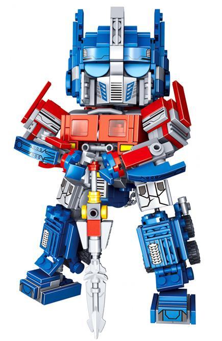 Mô hình lắp ráp robot Optimus Prime QIAOLETONG 9004 cho bé trai 6 tuổi, chất lượng cao giá rẻ.