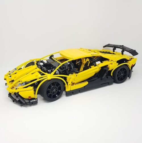 Bộ lắp ráp Siêu xe Lamborghini Aventador LP 720-4 Rebrickable MOC-2684, mô hình Technic tỉ lệ 1:8 cho con trai 16 tuổi, giá tốt.