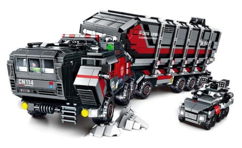Bộ lắp ráp Xe Vận Tải Thùng CN114 SEMBO 107101, đồ chơi mô hình cho con trai 6 tuổi giá rẻ, lấy cảm hứng từ phim Địa Cầu Lưu Lạc 2.