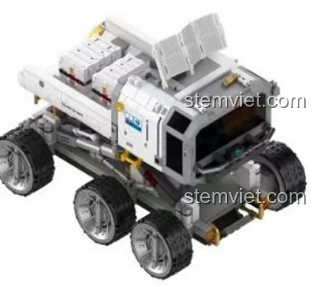 Đồ chơi mô hình SEMBO 107105 Lunar Rover từ phim Địa Cầu Lưu Lạc 2, với 1339 chi tiết sắc nét, chất lượng cao.