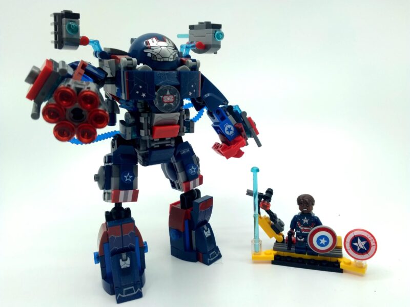 Bộ lắp ráp Sembo 60000 Robot Iron Patriot MK2 chống Hulk, đồ chơi cho bé trai 6 tuổi giá rẻ.