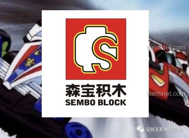 Mô hình Xe Đua Cyclone Magnum Sembo 607069 sau khi lắp ráp hoàn chỉnh, màu xanh trắng đặc trưng.