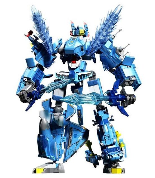 Bộ đồ chơi Robot Mecha Thép SEMBO Block 103363 Người Săn Biển Giận Dữ Chu Du, đồ chơi mô hình Robot Mecha Thép cho bé trai 6 tuổi, giá tốt
