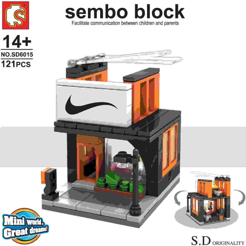 Cửa Hàng Giày Thể Thao Nike Mini Holiday Street Sembo SD6015 sách hướng dẫn Sembo SD6015 Cửa hàng giày trên Phố Kỳ Nghỉ
