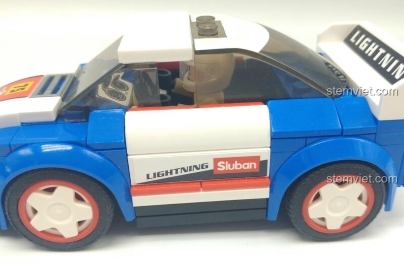 Đồ chơi lắp ghép Sluban 0675 Xe Đua Rally, đồ chơi xếp hình xe đua địa hình, món quà sinh nhật ý nghĩa.