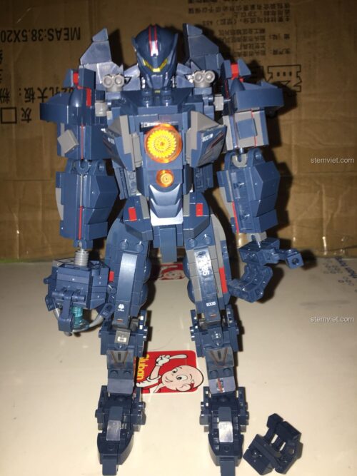 Người Máy Gipsy Avenger Phục Thù Lang Thang Sluban M38-B0726A đã lắp ráp, đồ chơi mô hình Robot Gipsy Avenger chất lượng cao cho bé trai 6 tuổi