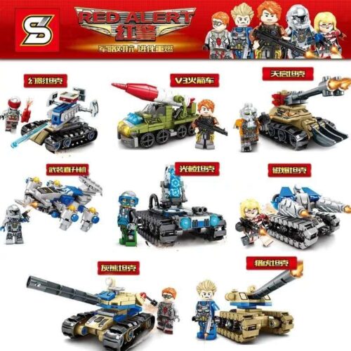 Bộ lắp ghép Xe tăng Red Alert SY1245C, đồ chơi lắp ráp xe quân sự Red Alert SY 1245C, bộ đồ chơi mô hình máy bay chiến đấu Red Alert 1245C, bộ xếp hình game Red Alert 245C, phù hợp bé trai 6 tuổi, giá tốt.