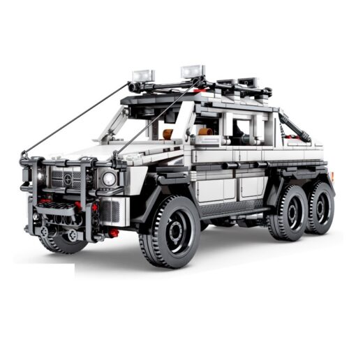 bộ lắp ráp Mercedes-Benz G63 AMG 6x6 SY8403 cho bé trai 6 tuổi, giá rẻ