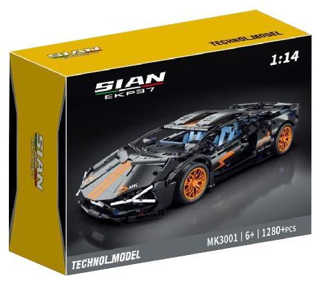 Hộp bộ lắp ráp Siêu xe Lamborghini Sián FKP 37 Technol Model 3307, đồ chơi mô hình Xe Lamborghini Sián cho bé trai 6 tuổi, giá tốt