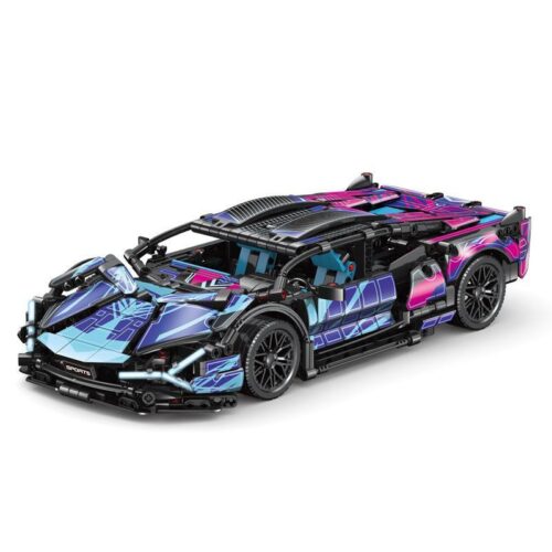 Bộ lắp ráp Technol Model DB-0079 Lamborghini Sián FKP 37 Cyberpunk, siêu xe điều khiển từ xa cho bé trai 6 tuổi, chất lượng cao, giá tốt.